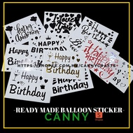 Bobo Balloon Sticker Size 19.5cm x 27.5cm / Sticker Bobo Balloon Size [KOD 18012001] 19.5cm x 27.5cm