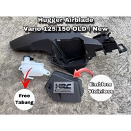 HUGGER AIRBLADE SPAKBOR VARIO 125 -150 KZR K59 K59J UNDER FENDER MUD PROTECTOR PLUS HRC LIQUI MOLY M