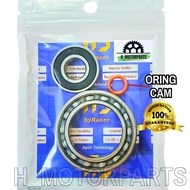 CAM BEARING CAMSHAFT BEARING WITH ORING CAM LC135 Y15 Y16 FZ150 Y15ZR Y16ZR 6906 6001RS BEARING CAM 
