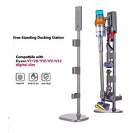 Vacuum Stand Rack compatible with Dyson V7 V8 V10 V11 and V12 V15 Digital Slim Fluffy series EMAG D5WY