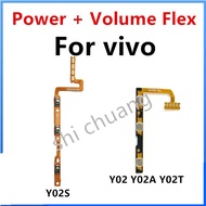 Power on off switch volume button flex For vivo Y02 Y02A Y02T Y02S V2234 V2254 V2252