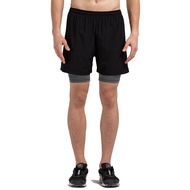 Men‘s 2 in 1 compression Black Woven Shorts Have Inside Lined Running Fitness Training Breathable Dry Faster Multicolor Lined