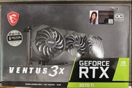 MSI Geforce RTX 3070 Ti Ventus 3X 8G OC Edition 顯示卡
