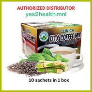 ≅ ◫ ◬ Clinica DTX Coffee Mix 1 box