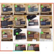 coach 31522 37333 74993 11945 74929 26072 75399 74991 C5567 leather short wallte men's wallet