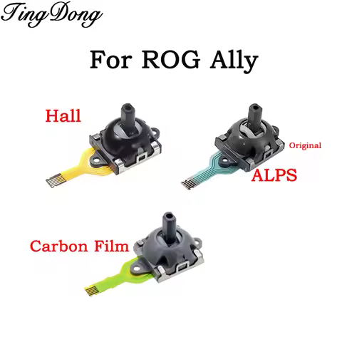1PC Hall Effect 3D Analog Joystick For ROG Ally RC71L & GPD Win3 Handheld Game Console Repair Parts 