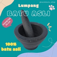 Lumpang Batu Asli 30 cm