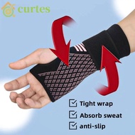 CURTES Sports Palm Wrist Guard, High Elastic Tendinitis Hand Guard Gloves, Wrist Brace Strap Comfortable Portable Adjustable Wrist Protectors Band Weight Lifting