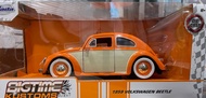 Jada 1959 Volkswagen Beetle Orange & Cream Bigtime Kustoms 1/24 scale