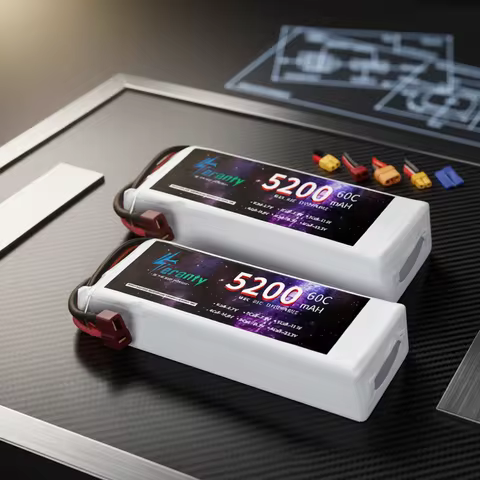 3S Lipo Battery 11.1V 5200mah 60C For RC Car Quadcopter Drone Airplane Helicopter With XT60 Deans T