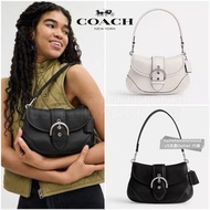 💕美式復古style 💕Coach Soho Bag In Regenerative Leather CR699 腋下袋 月牙包 ⭐️ 單肩包/手提包/小手袋/連斜孭帶/手挽袋/斜孭袋/兩用袋/ Sh