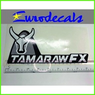 ▬ ☬ ✒ Eurodecals Tamaraw FX Printed Sticker