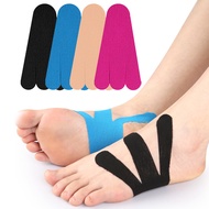 10Pcs/Set Kinesiology Tape for Foot Arches Plantar Fasciitis, Precut Tape for Foot Stability,Athleti