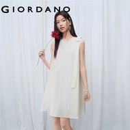 GIORDANO WOMEN Women Round Neck Dress 18466719