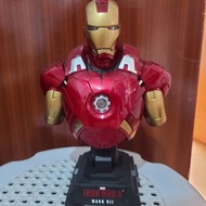 Hottoys 1/4 ironman mark 7 鐵甲奇俠 鋼鐵俠  半胸像
