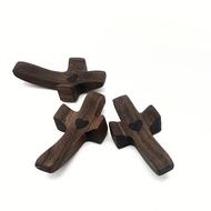 3Pcs/6Pcs Wooden Cross Decorations - Multi-functional Spiritual Symbols for H & Office, Easter Baske