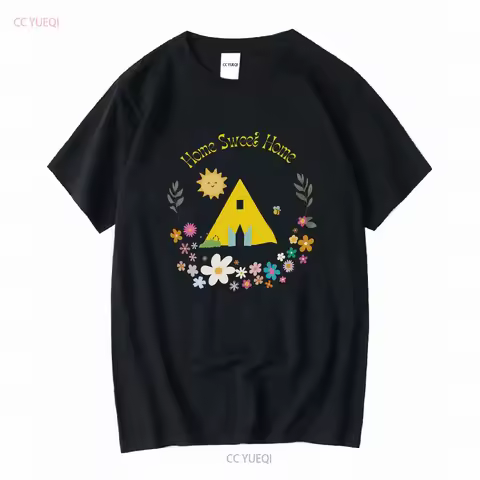 Home Sweet T Shirt A24 Midsommar Ari Aster Cute Horror Movie vintage Washed Comfortable streetwear V