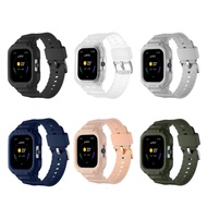 TPU Wrist Watchband Edge Shell Cover Protector For Amazfit GTS 2/3/4 Smart Watch Strap GTS2 GTS3 GTS