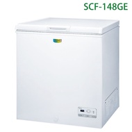 【SANLUX 台灣三洋】【SCF-148GE】148公升上掀臥式節能冷凍櫃(標準安裝)