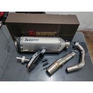 🇲🇾zontes 368g /368e akrapovic panjang full system