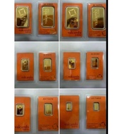 5g 999.9 AU VALCAMBI SUISSE GOLD BAR ..