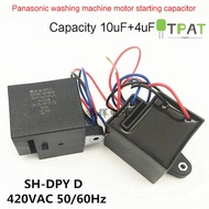 Panasonic Washing Machine Capacitor 10UF+4UF (Compatible with 9.7 UF+3.8 UF)W.WW