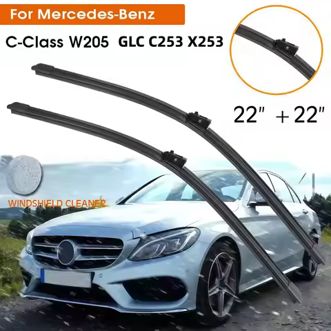 LHD RHD 2P Wiper Blade for Mercedes Benz GLC W253 C253 X253 2015-2023 AMG 43 53 63 GLC200 220 250 GL