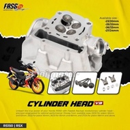 RS150 V3 RSX150 25/22 23/20 26/23 27/24 Fasstek Racing Head CNC Racing Block 62mm 63mm 65mm 68mm 70m