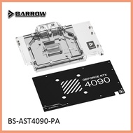 Barrow GPU Water Block For ASUS TUF RTX 4090 O24G/24G GAMING Graphics Card Cooler With Backplate,BS-