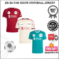 LVP Home Away 3rd Kit Football Jersey 25/26 Fan Player Issue Long Sleeve Jersey The_Reds F