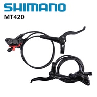 SHIMANO DEORE M4100/MT420 Hydraulic Disc Brake Set with BL M4100/MT420 Brake Lever and BR MT420 Brak