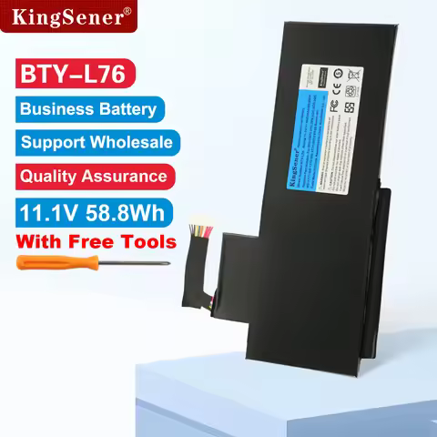 KingSener BTY-L76 Laptop Battery For MSI GS70 2OD 2PC 2PE 2QC 2QD 2QE GS72 MS-1771 MS-1772 MS-1773 M