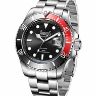 ARBUTUS AR1907SRS DIVE BLACK DIAL STAINLESS STEEL MENS WATCH