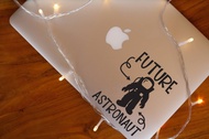 Decal Sticker Macbook Apple Macbook Stiker Future Astrounaut Laptop