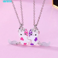 LAFAYE Best Friend Magnetic Necklace, Cartoon Animals Magnets Cartoon Pendant Necklace, Cute Jewelry