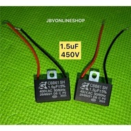Electric fan capacitor 1.5uF/2uF 400v