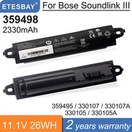 ETESBAY 359498 Replace Battery For Bose Soundlink Bluetooth Speaker III 359495 330107 330107A 330105