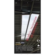 TRANSPARENT METAL TILES 2X4 0.8MM COD