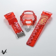 (Vcustom) G8900 CUSTOM PRINTING " MANCHESTER UNITED " BAND AND BEZEL WATCH STRAPS