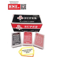 (1DOZEN) 2222 SUPER PLAYING CARD/POKER CARD