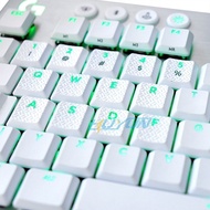 Logitech G915 913 G815 813 White Texture Anti-Slip Translucent 13-Button Keycap fps Game