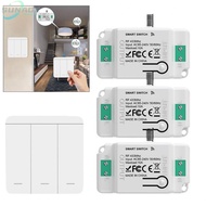 Remote Control 3 Gang Light Switch Kit for Effortless Lighting Control