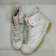Nike AJ Retro 6 Mid High GMP Olympic Moments Triple White Original Authentic 100% Full Putih Sepatu 