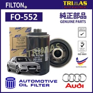 FILTON Oil Filter Audi A4 B8 8KH 8K2 8K5 Engine EA888 Penapis Minyak Hitam Enjin 06J115403C 06J11540