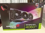 MSI GeForce RTX 4060ti 8G GDDR6 GamingX Trio