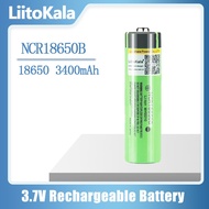 LiitoKala NCR18650B 18650 3400mAh Lithium Battery 3.7VStrong Light Flashlight Battery
