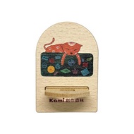 木質多功能便攜式手機架 貓咪行李箱 客製化禮物 手機支架 手機座