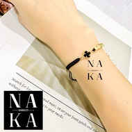 Bracelet Clover Pendant Zircon Good Meaning Choose The Color