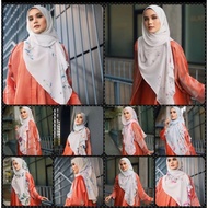 [SG Seller Instock] Allegra Semi-instant Shawl in Floral Prints