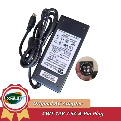 EA11011B-120 CWT 12V 7.5A AC Power Adapter Charger For SYNOLOGY DS416 DS415PLAY DS218PLAY DS718 Powe